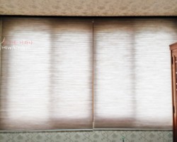 주택 안방 소프트카카오 허니콤쉐이드 시공