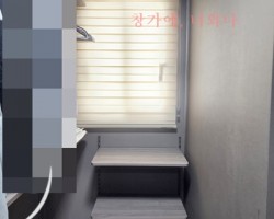 아파트 드레스룸 머쉬룸 콤비블라인드 시공