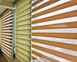 아파트 베란다 머쉬룸 콤비블라인드 시공