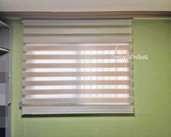 아파트 작은방 머쉬룸 콤비블라인드 시공