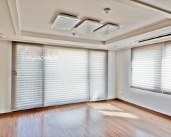 아파트 거실 베이지(투톤) 트리플쉐이드 시공