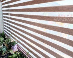 주택 베란다 에쉬트리 콤비블라인드 시공