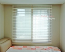 아파트 작은방 화이트 트리플쉐이드 시공