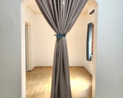 식당 보조주방 가림막 발수커튼 시공