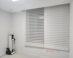 아파트 작은방 화이트 트리플쉐이드 시공