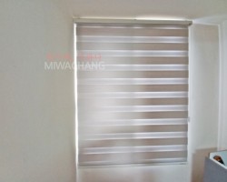 아파트 안방 머쉬룸 암막콤비 블라인드 시공