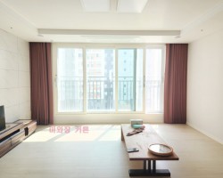 관공서 관사(풍림아이원) 브라운 암막커튼 시공