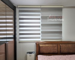 아이보리 투톤암막콤비블라인드