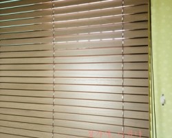 브라운 내츄럴 우드블라인드