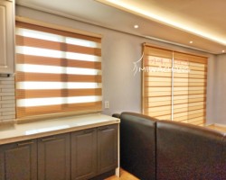 라이트브라운 콤비블라인드